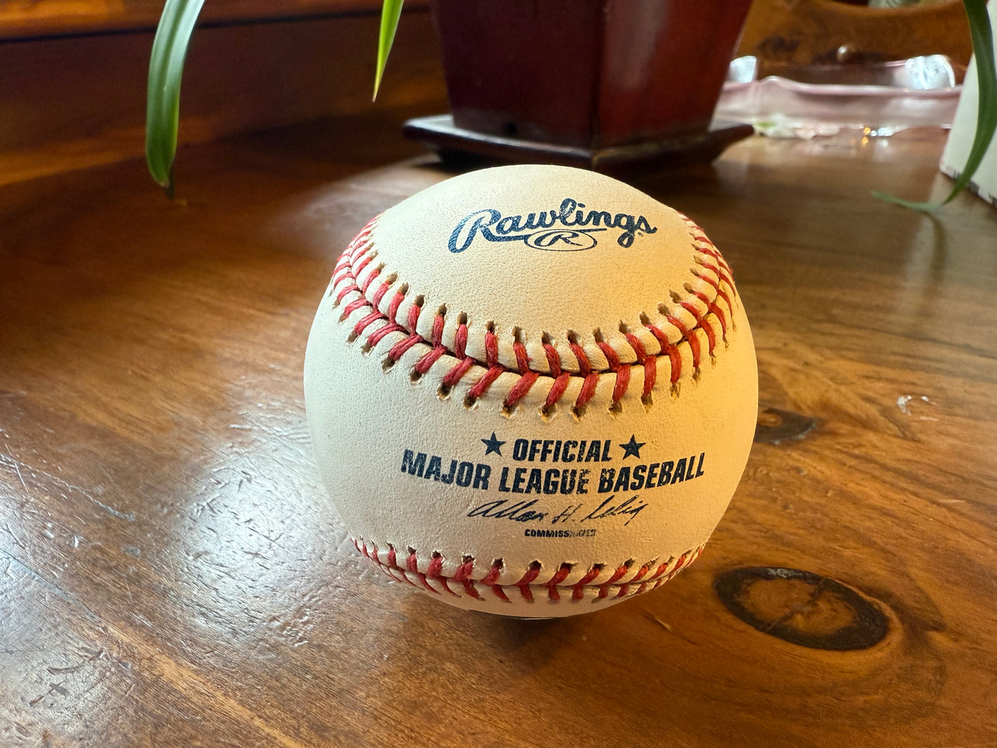 Charles Johnson Signed Official MLB Baseball Rawlings Selig Era