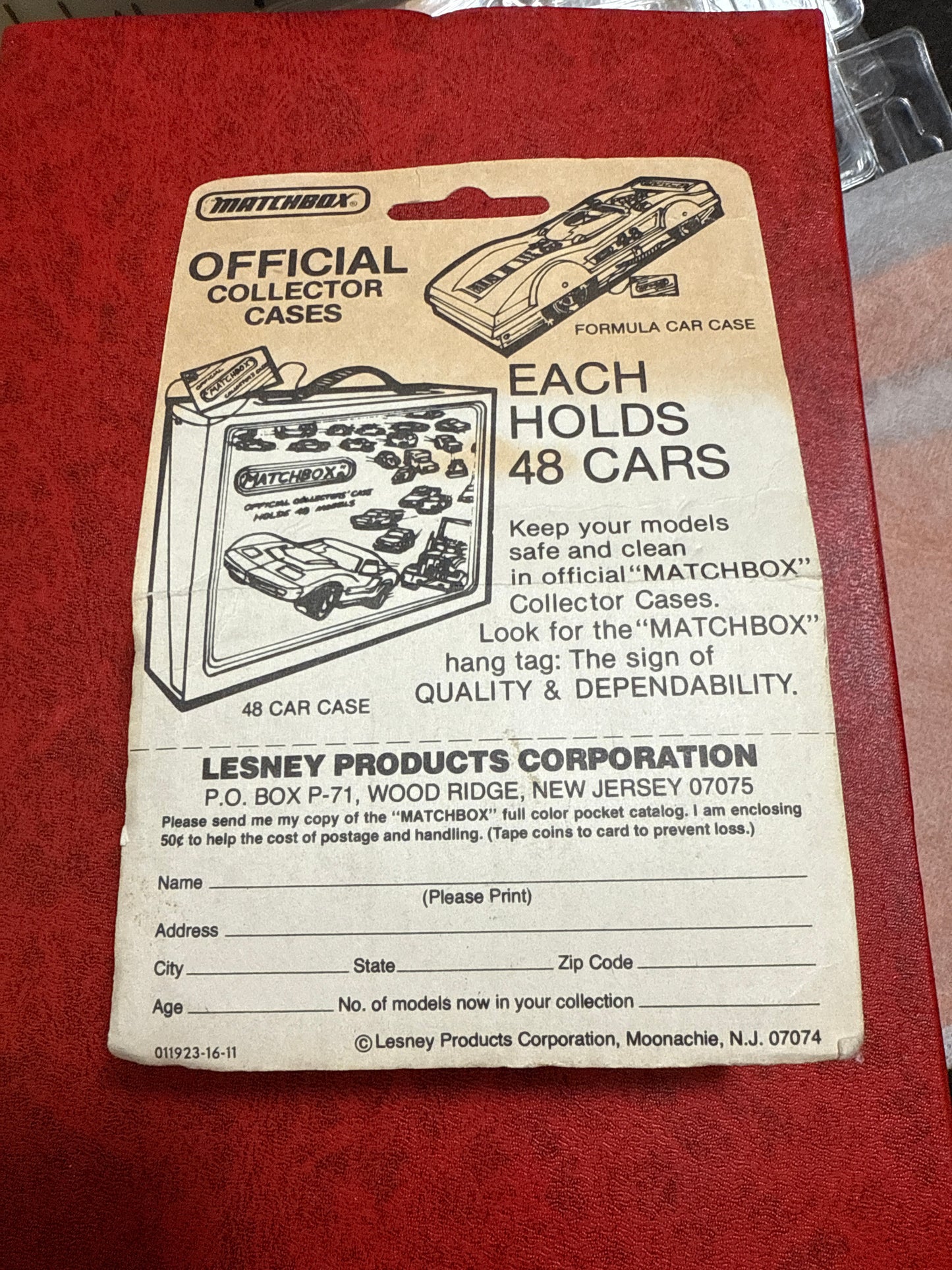 Vintage 1980 Matchbox Die Cast Metal No. 27 Lamborghini Countach (sealed new)