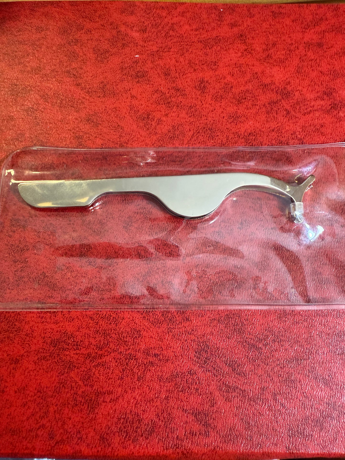 False Eyelash Metal Tweezers Applicator Eye Lash Aid Forcep