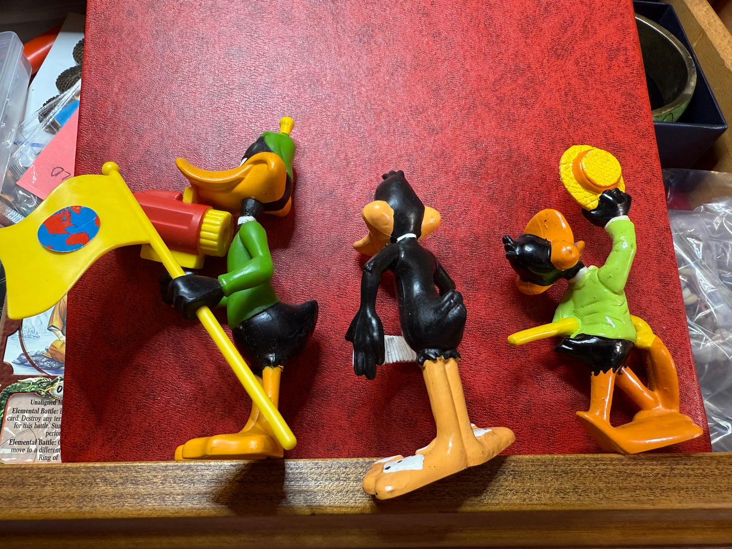 Lot of 3 Daffy Duck 1988 & 1997 Applause & Warner Brothers Figurines
